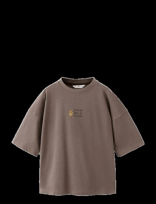 Mango | Printed Cotton-Blend T-Shirt | 140