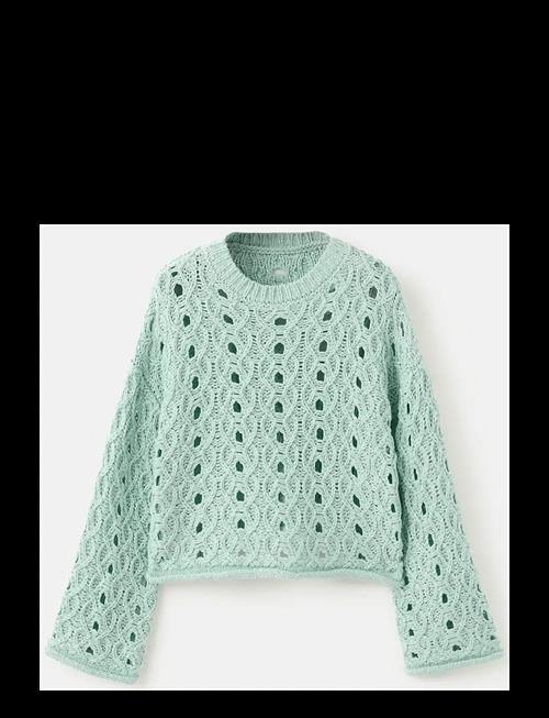 Mango | Openwork Lurex Knit Sweater | 116