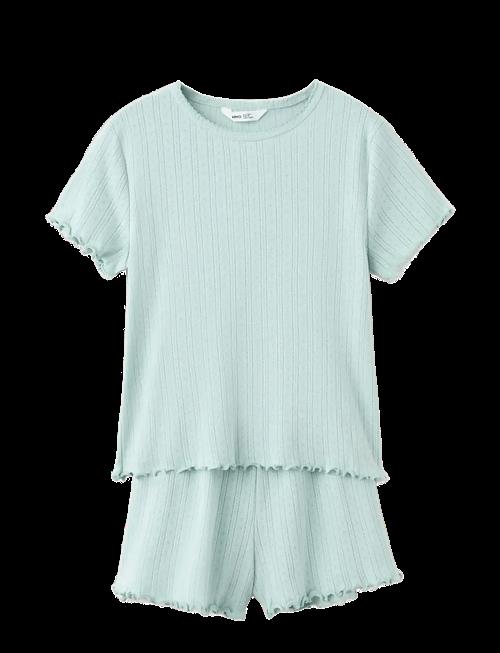 Mango | Short Ribbed Pyjama | 116