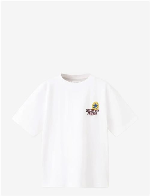 Mango | Printed Cotton-Blend T-Shirt | 152