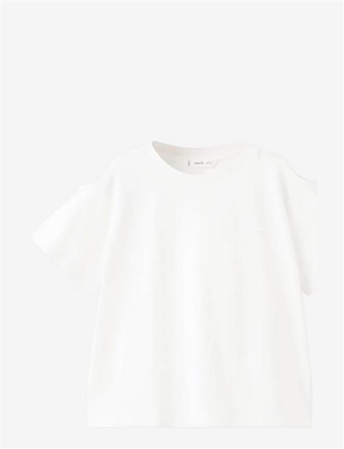 Mango | Off-The-Shoulder Cotton T-Shirt | 116