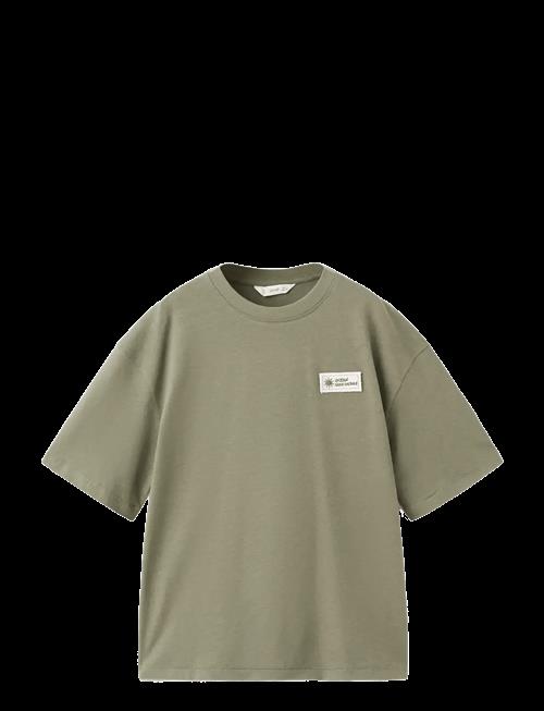 Mango | Oversized Cotton-Linen T-Shirt | 116