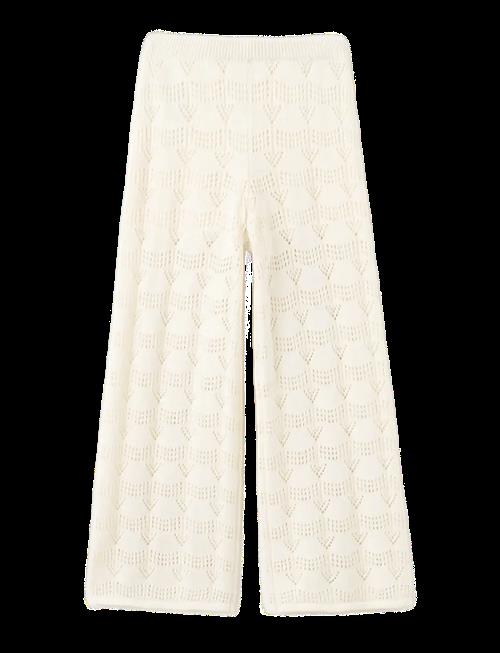 Se Mango | Openwork Knit Long Trousers | 164 hos Booztlet