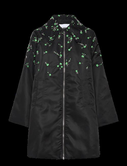 GANNI | Outerwear Nylon Coat | 34