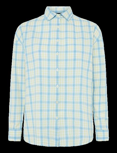 Lexington Clothing | Edith Organic Cotton Seersucker Shirt | M