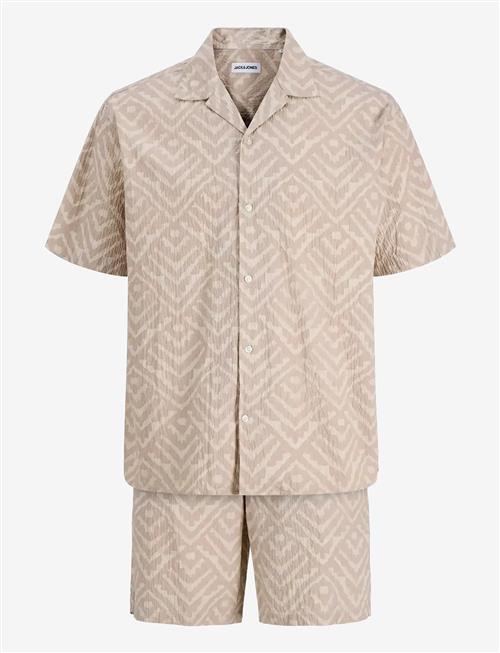 Jack & Jones | Jjmilo Seersucker Resort Shirt Ss Set Mp | L