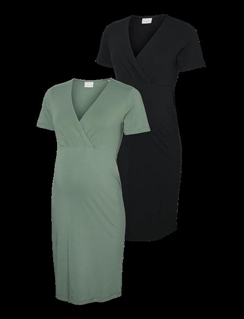 Mamalicious | Mlkerrie Tess Ss Jrs Abk Dress 2F 2-P | XS