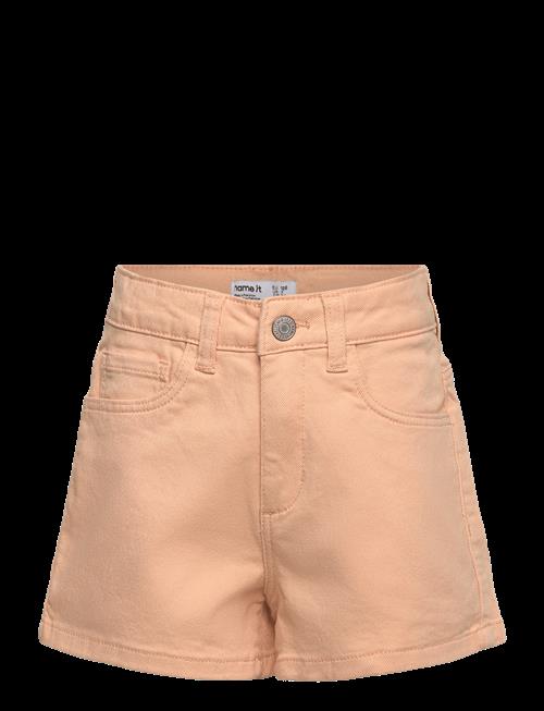 name it | Nmfrose Mom Twill Shorts 1081-Bk Tb | 116
