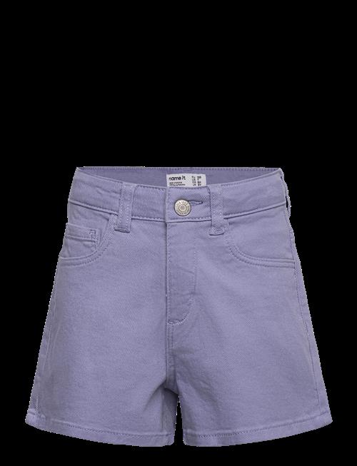 name it | Nmfrose Mom Twill Shorts 1081-Bk Tb | 104