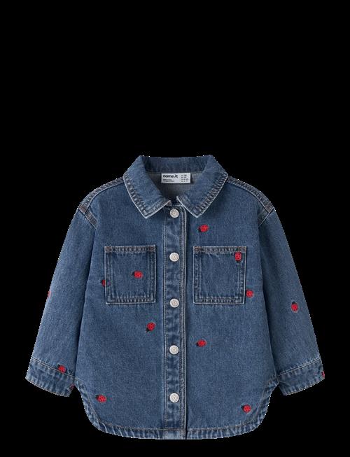 name it | Nmfnina Emb Denim Jacket 3285-Za D | 116