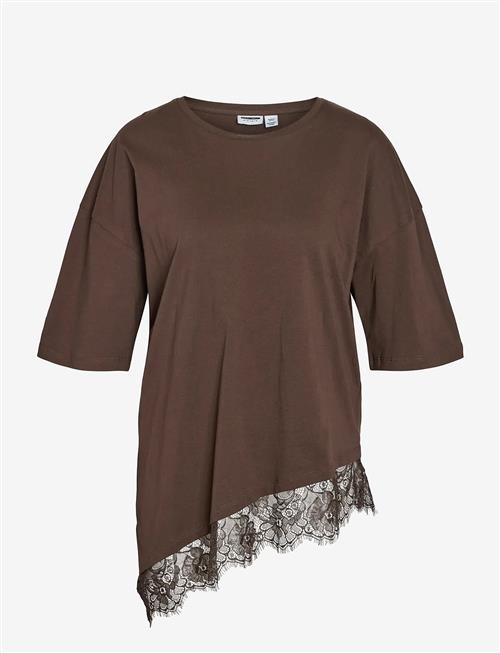 NOISY MAY | Nmeasy Lace Detail S/S T-Shirt /Tnt | XS