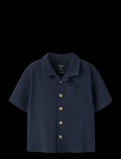 name it | Nmmharve Ss Nreg Shirt | 98