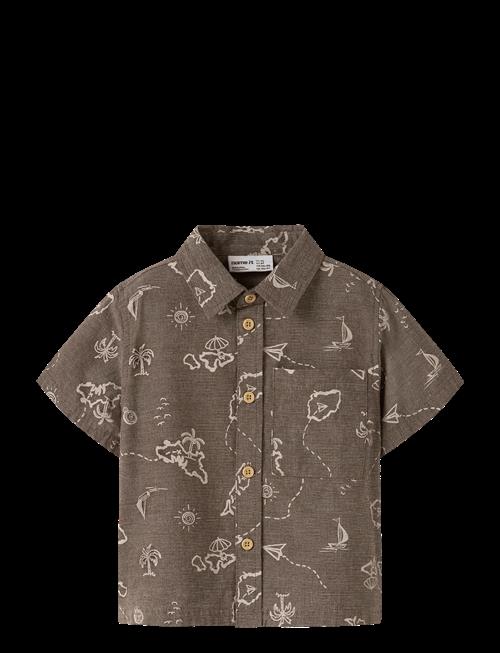 name it | Nmmhestern Nreg Ss Shirt | 122-128