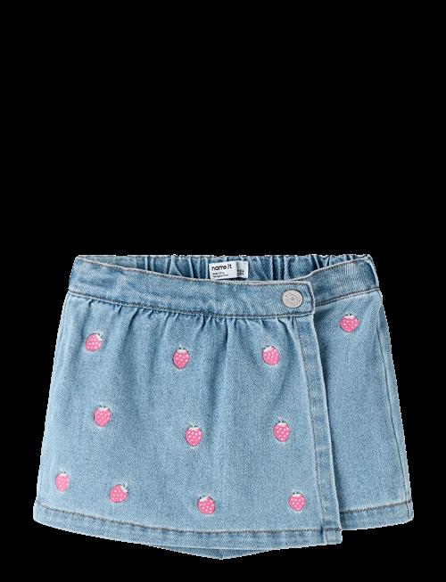 name it | Nmfdiana Dnm Emb Skort 6202-Iz J | 92