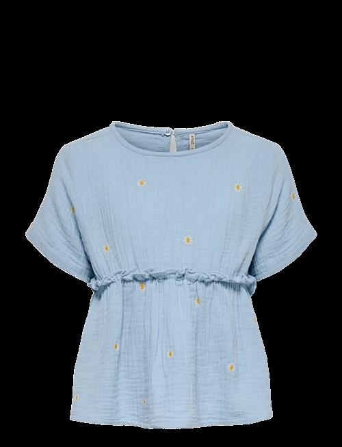 Kids Only | Kmgthyra Ss Emb Frill Top Wvn | 116