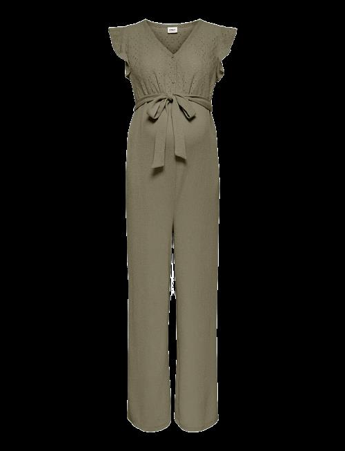 Only Maternity | Olmelisa S/L V-Neck Jumpsuit Jrs | S