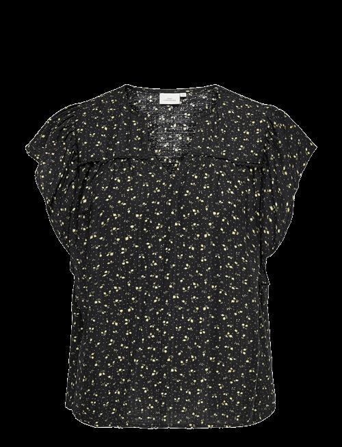 ONLY Carmakoma | Caralberthe S/S V-Neck Top Aop | 54