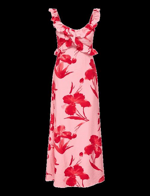 ONLY | Onlhyaci S/L Frill Long Aop Dress Wvn | L