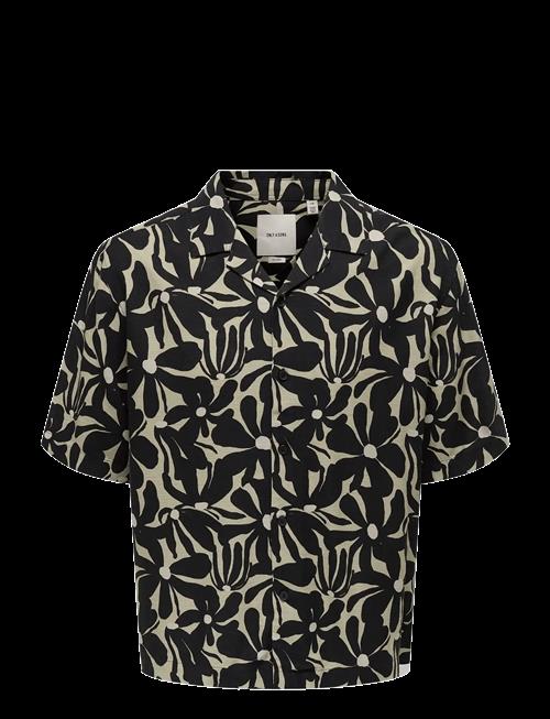 ONLY & SONS | Osjharvi Reg Resort Ss Aop 041 Shirt Wvn | 170