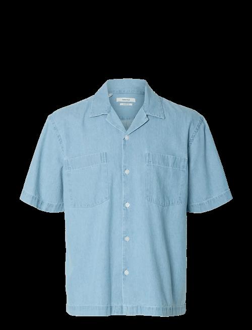 Selected | Slhrlxcarlo Denim Ss Shirt Resort | M