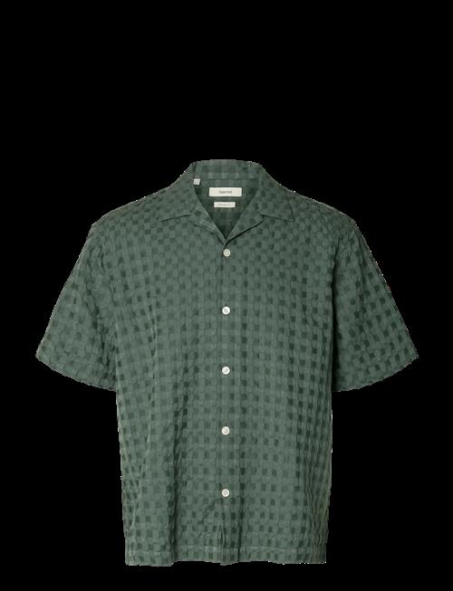 Selected | Slhrlxmonty Texture Ss Shirt | XXL