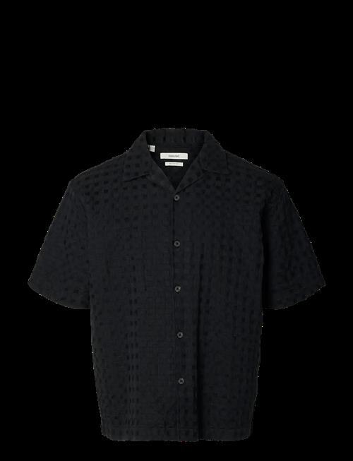 Selected | Slhrlxmonty Texture Ss Shirt | L