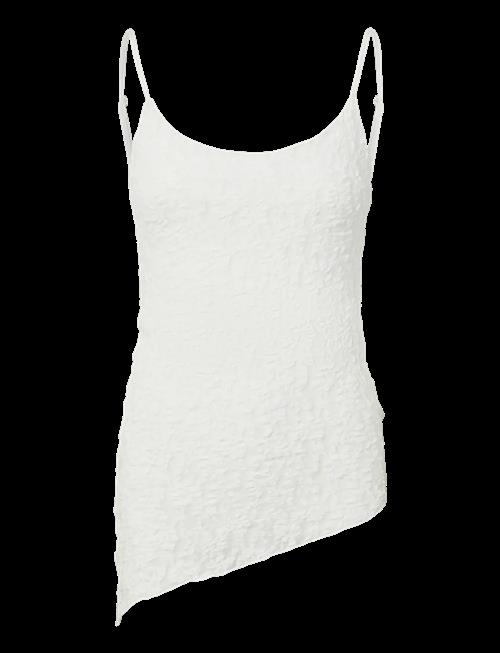Pieces | Pcariana Sl Asymmetric Lace Top D2D Pp | XS