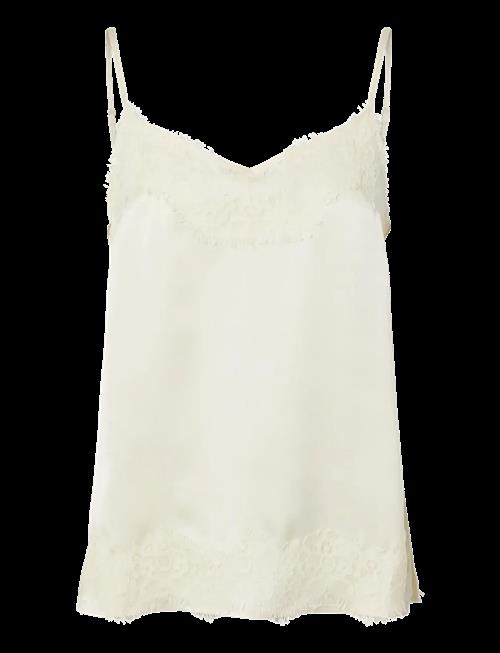 Pieces | Pcariel Sl Lace Detail Top D2D Pp Bc | S