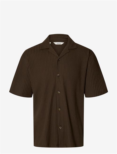 Selected | Slmrelaxsimon Ribbed Ss Overshirt | L