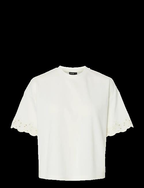 Pieces | Pcchilli Summer Ss Broderi Tee Jrs Bc | L