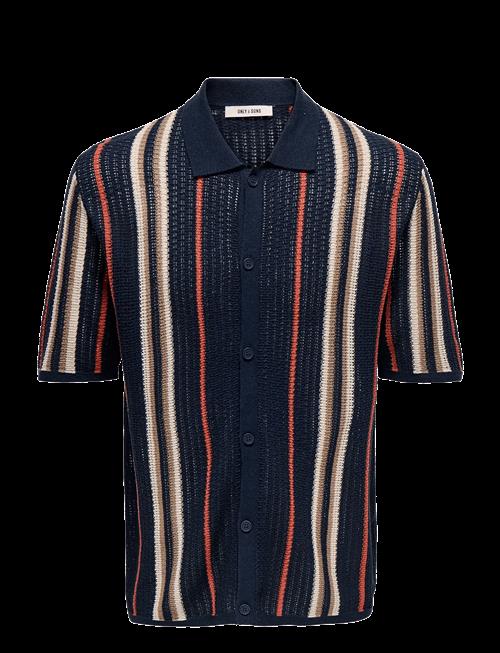 ONLY & SONS | Onsleon Reg Ss Shirt Knit | XXL