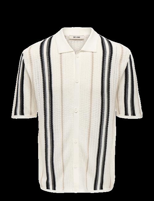 ONLY & SONS | Onsleon Reg Ss Shirt Knit | M