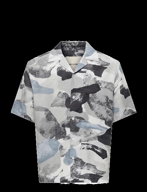 ONLY & SONS | Onsharvi Rlx Resort Ss 041 Aop Shirt | XXL