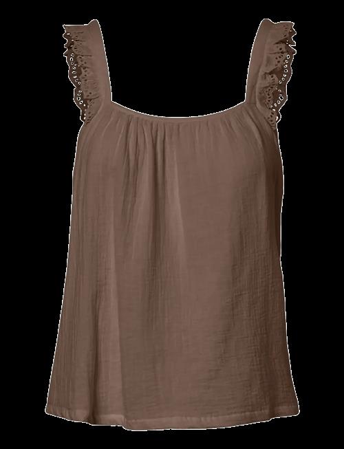 Pieces | Pcsastina Sl Strap Top Wvn Msa Bc | XS