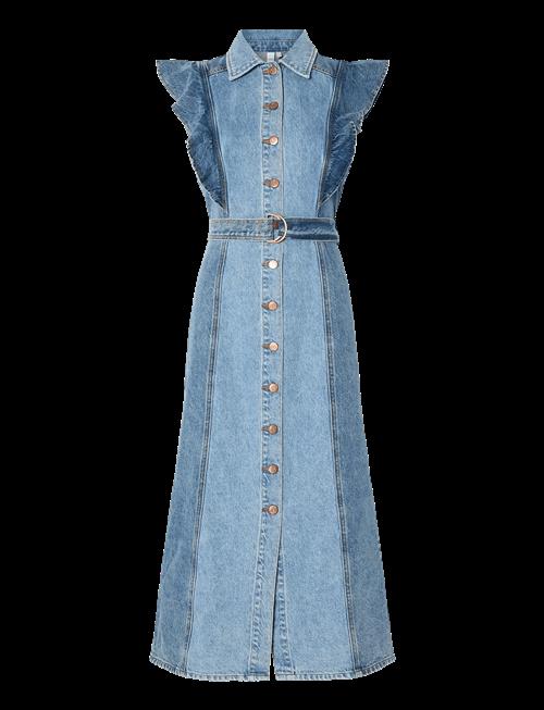 YAS | Yascawi Sl Denim Long Dress S. | 38