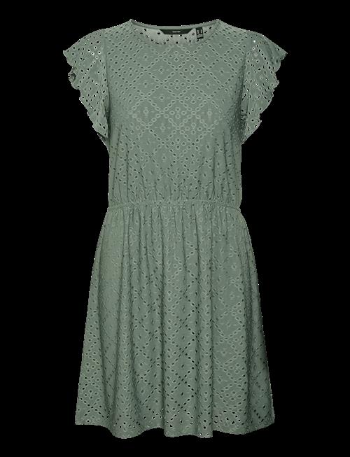 Vero Moda | Vmtassa Sl Frill Short Dress Jrs Noos | L