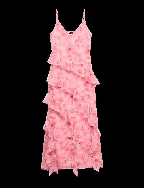 Vero Moda | Vmsmilla Sl Long Frill Dress Wvn Noos | L