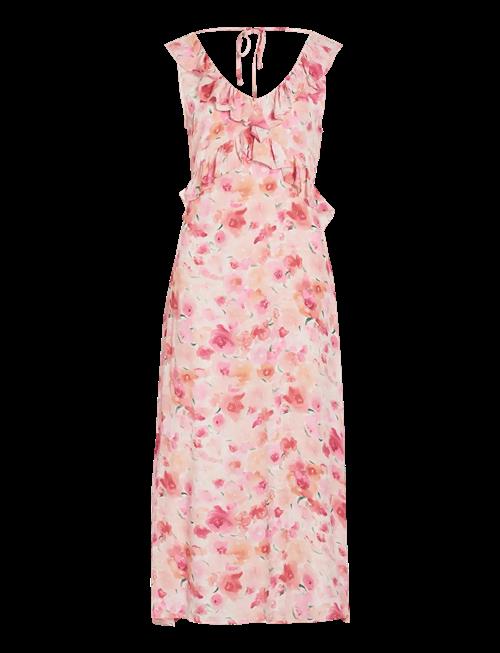 Vila | Viastra S/L Flounce Midi Dress/Dc | 36