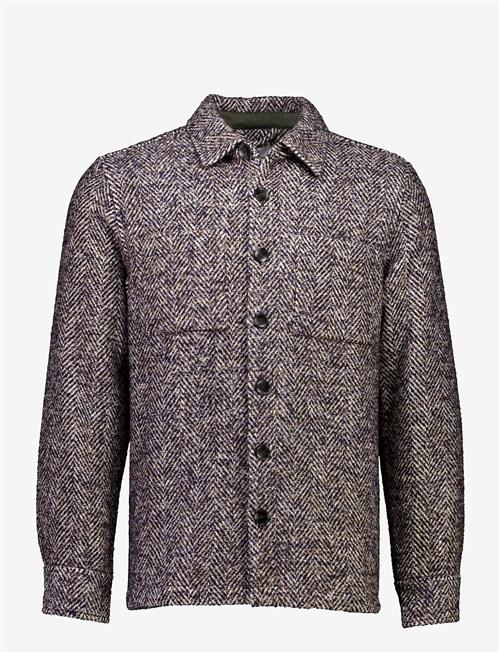 Lindbergh | Brushed Structure Overshirt | M