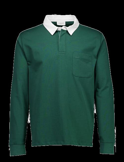 Lindbergh | Rugby Sweat Polo With Logo  L/S | M