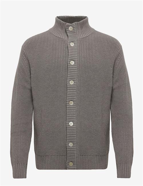 Lindbergh Black | 1927: Merino Blend Button Through Cardigan | XXL