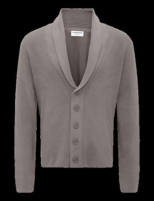 Lindbergh | Rib Shawl Collar Cardigan | XL