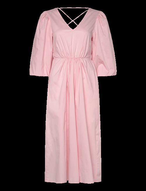 Object | Objpaige 2/4 Re Vneck Midi Dress 144 | 34