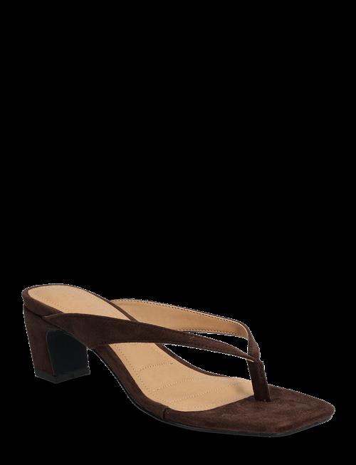 Bianco | Biaspice Toe Post Faux Suede | 39