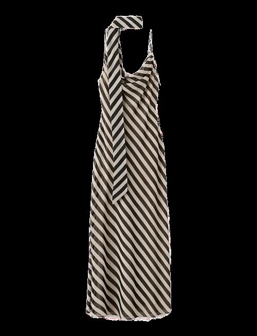 Mango | Printed Dress With Foulard | M