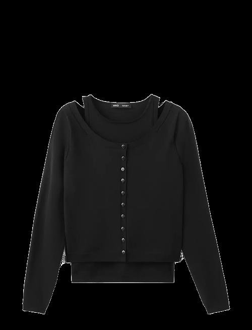 Mango | Combined Knitted Sweater | L
