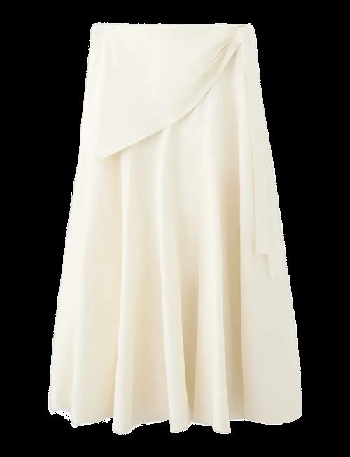 Mango | A-Line Skirt With Handkerchief Detail | 42