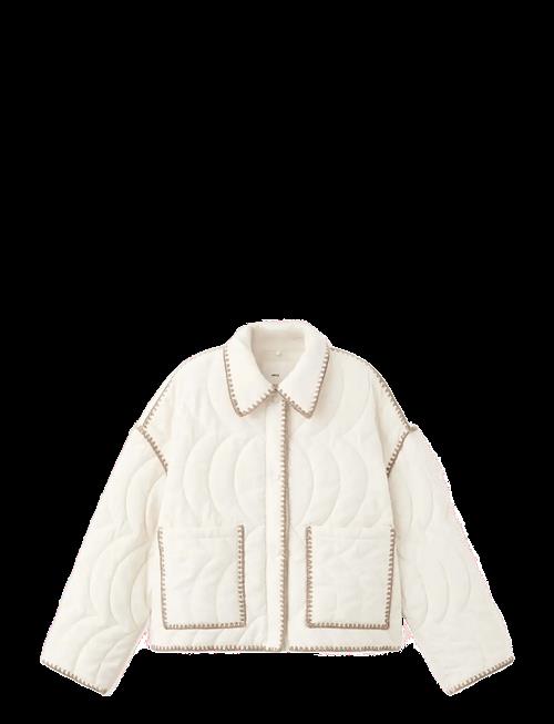 Mango | Contrast Piping Quilted Jacket | XL