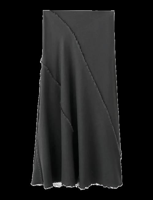 Mango | Long Skirt With Distressed Details | XS