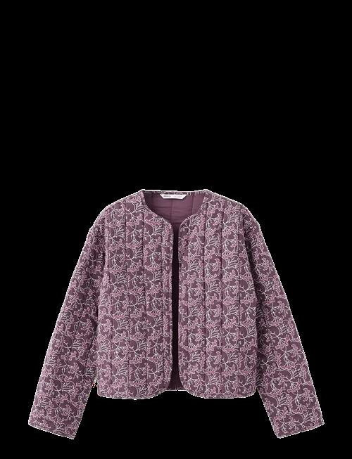 Mango | Reversible Printed Quilted Jacket | S
